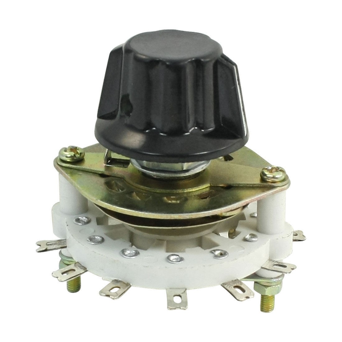 1P6T 1 Pole 6 Throw Band Channel Rotary Switch Selector for Control Panel