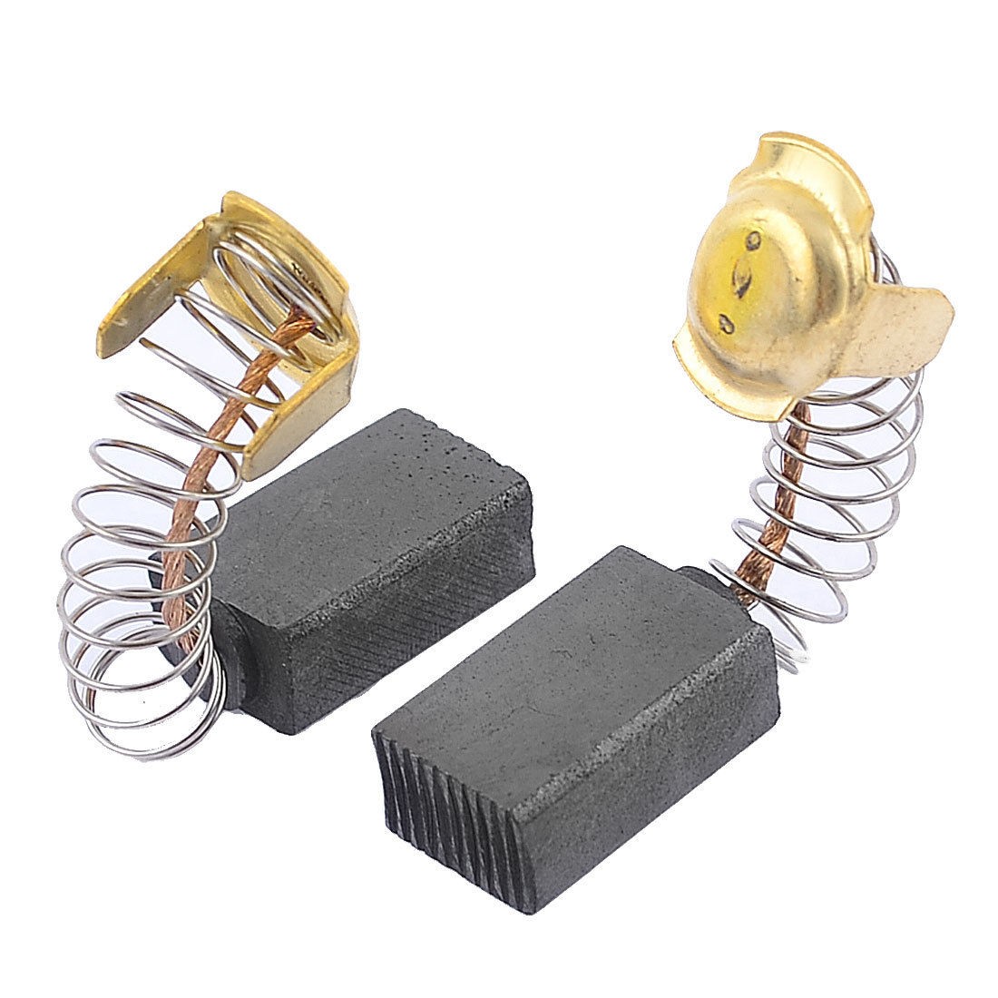 2 Pieces Replacing 41/64" x 27/64" x 9/32" Electric Motor Carbon Brushes