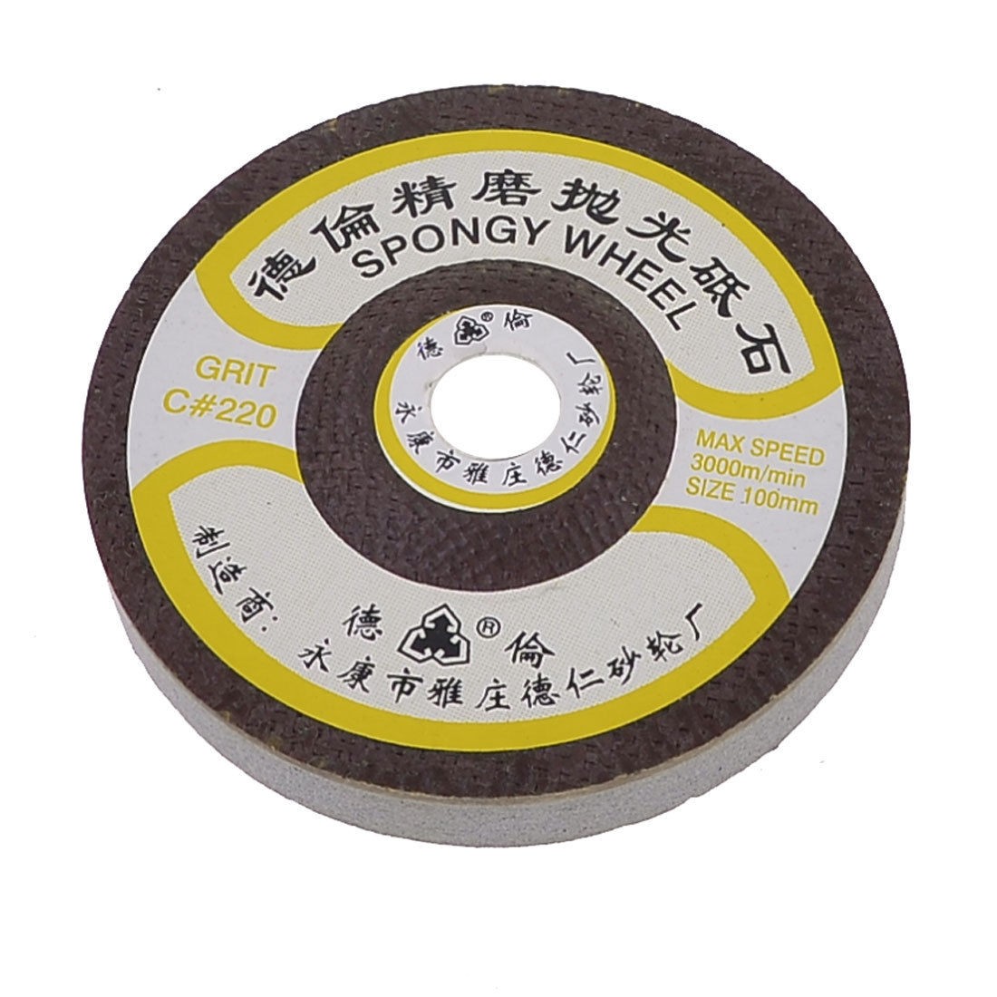 100mm x 16mm Abrasive Sponge Wheel Polishing Gringding Tool