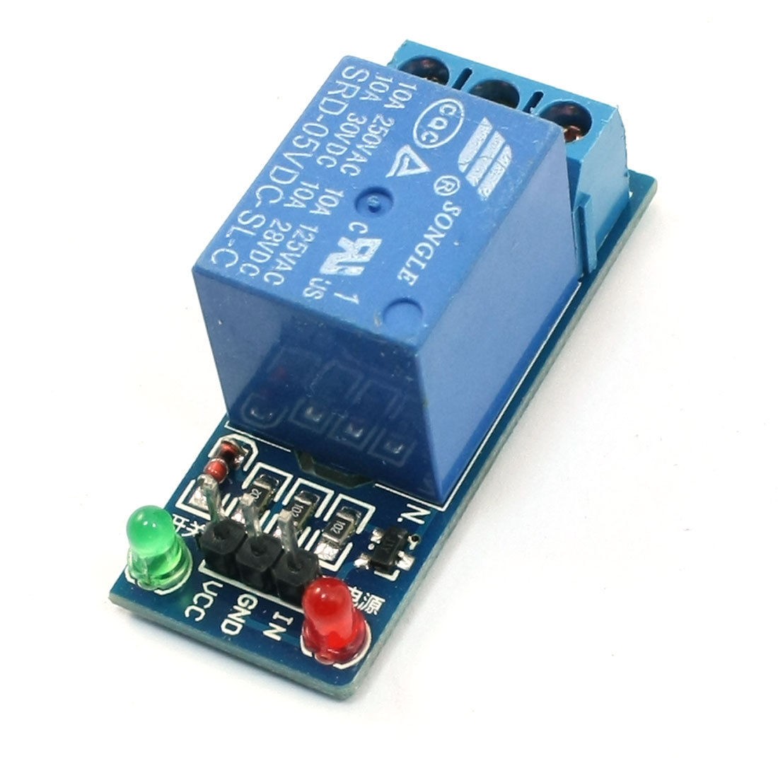 Single Channel High Level Trigger PLC Power Relay Module DC5V