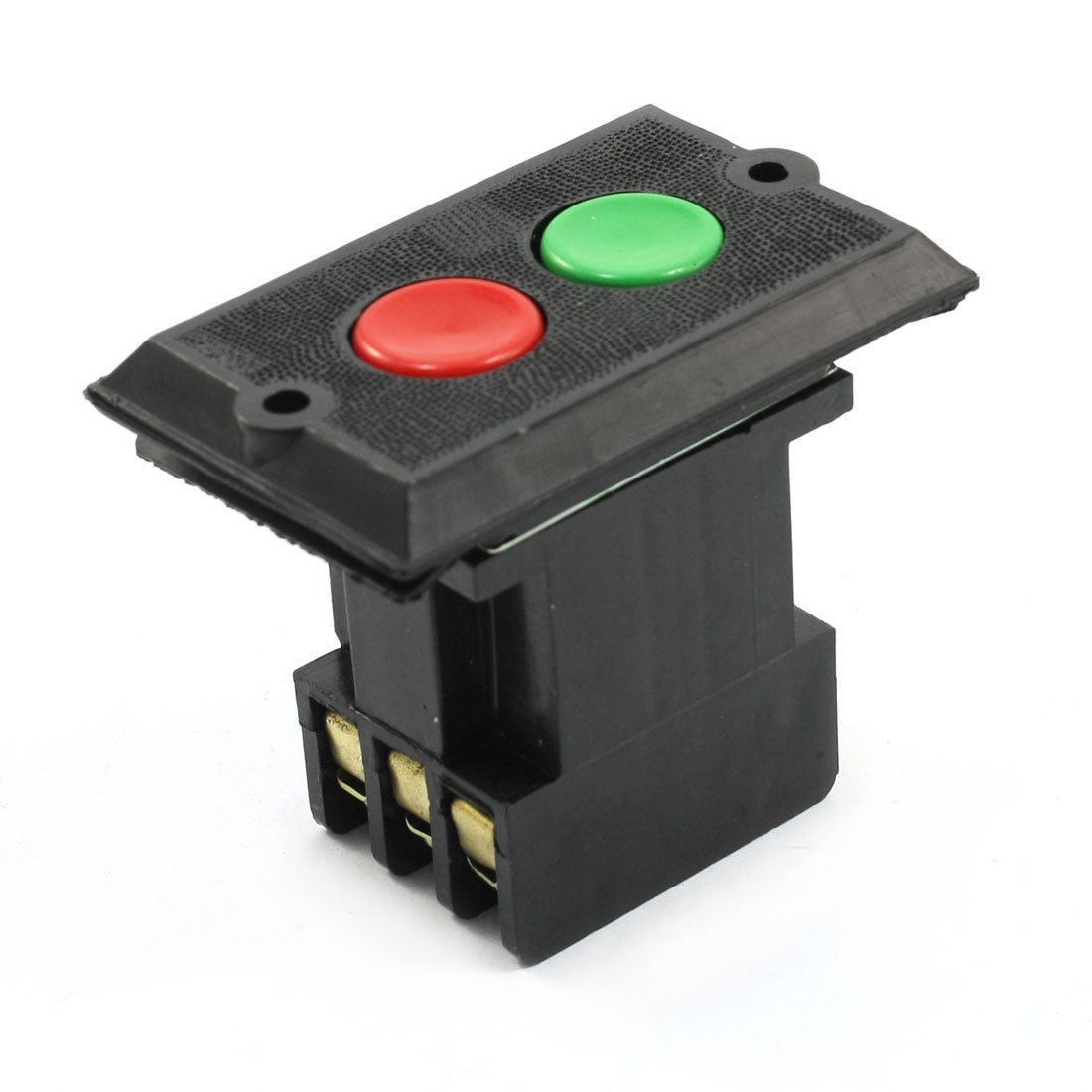 Locking Green Start Red Stop Push Button Switch 380V AC 5A
