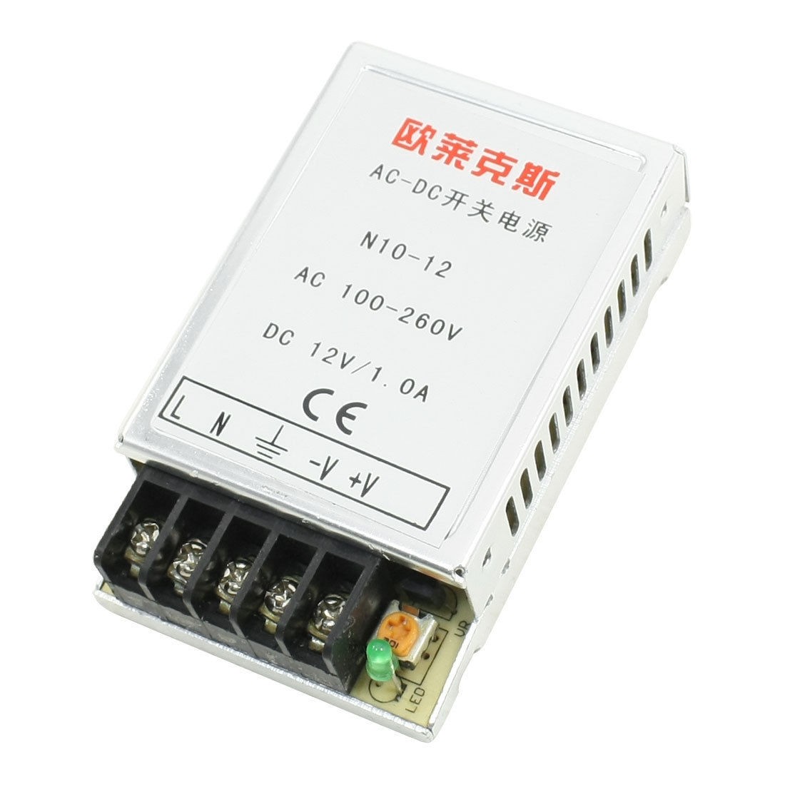 N10-12 Input AC 100-260V DC12V 1A Electric Switching Power Supply
