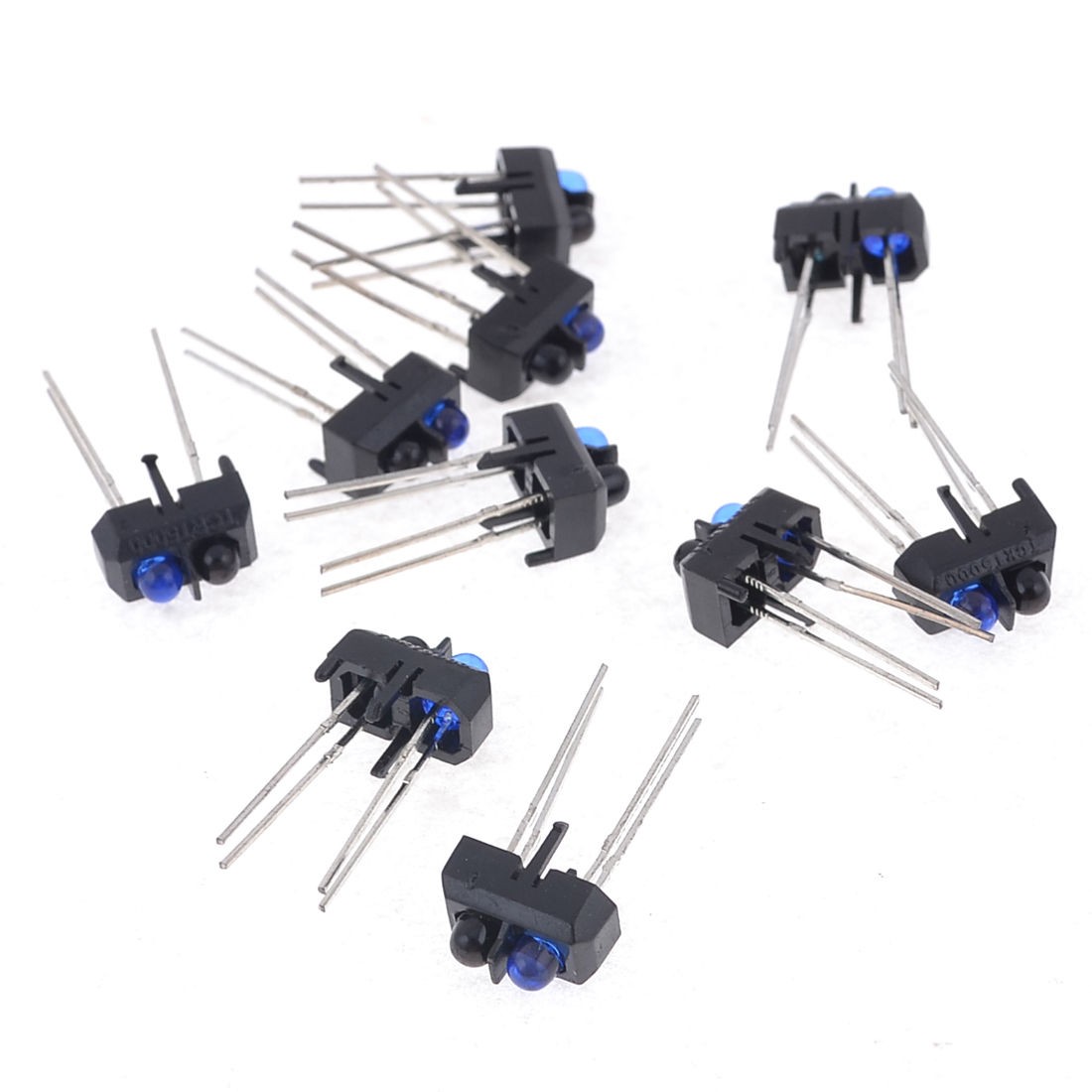 10 Pcs TCRT5000 Infrared IR 4 Pins Reflective Optical Sensor