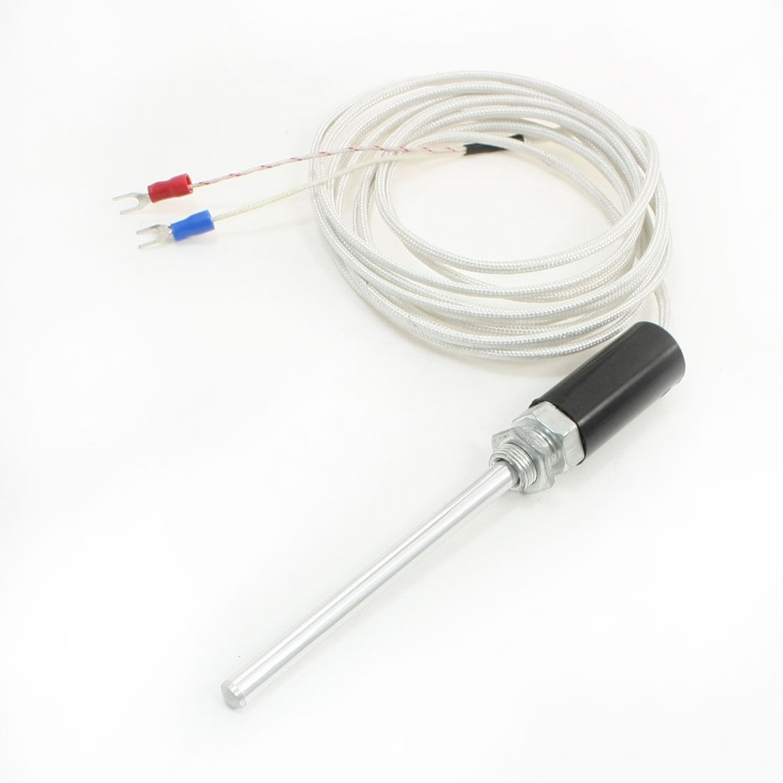 0-40 Degree K Type Nylon Braided Thermocouple Temperature Sensor Probe 3Meter