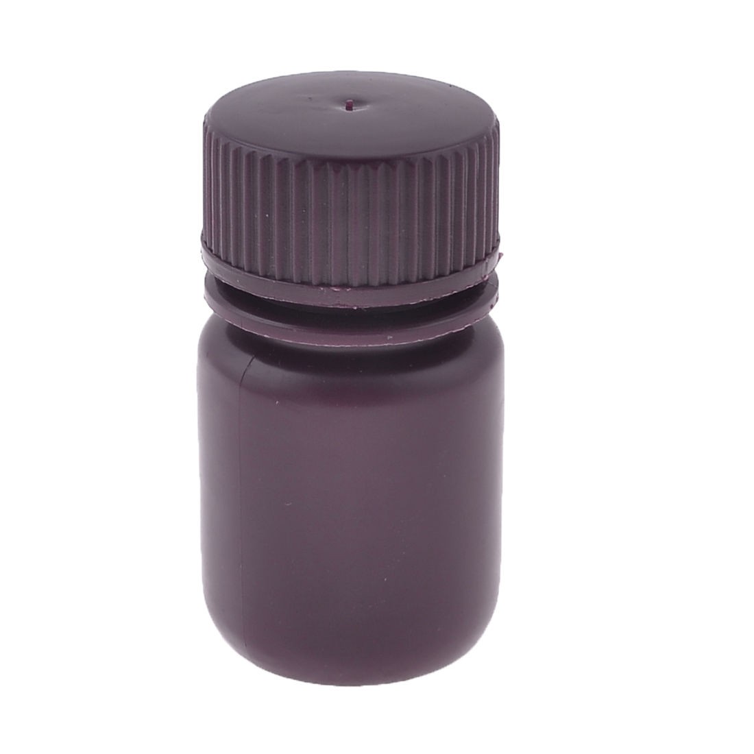 30ml Maroon Plastic Cylinder Shaped Chemical Reagent Bottle