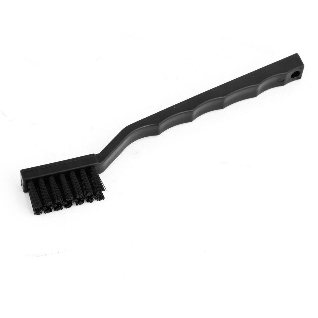 Plastic Handle Triple Row Anti-static Static Control Brush Black
