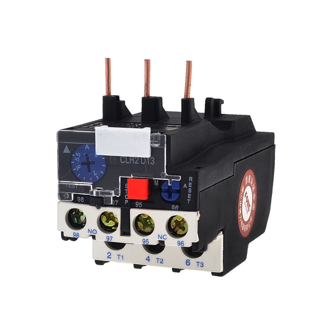 FR2-25 3 Phase 5.5-8A Adjustable Range Electric Thermal Overload Relay