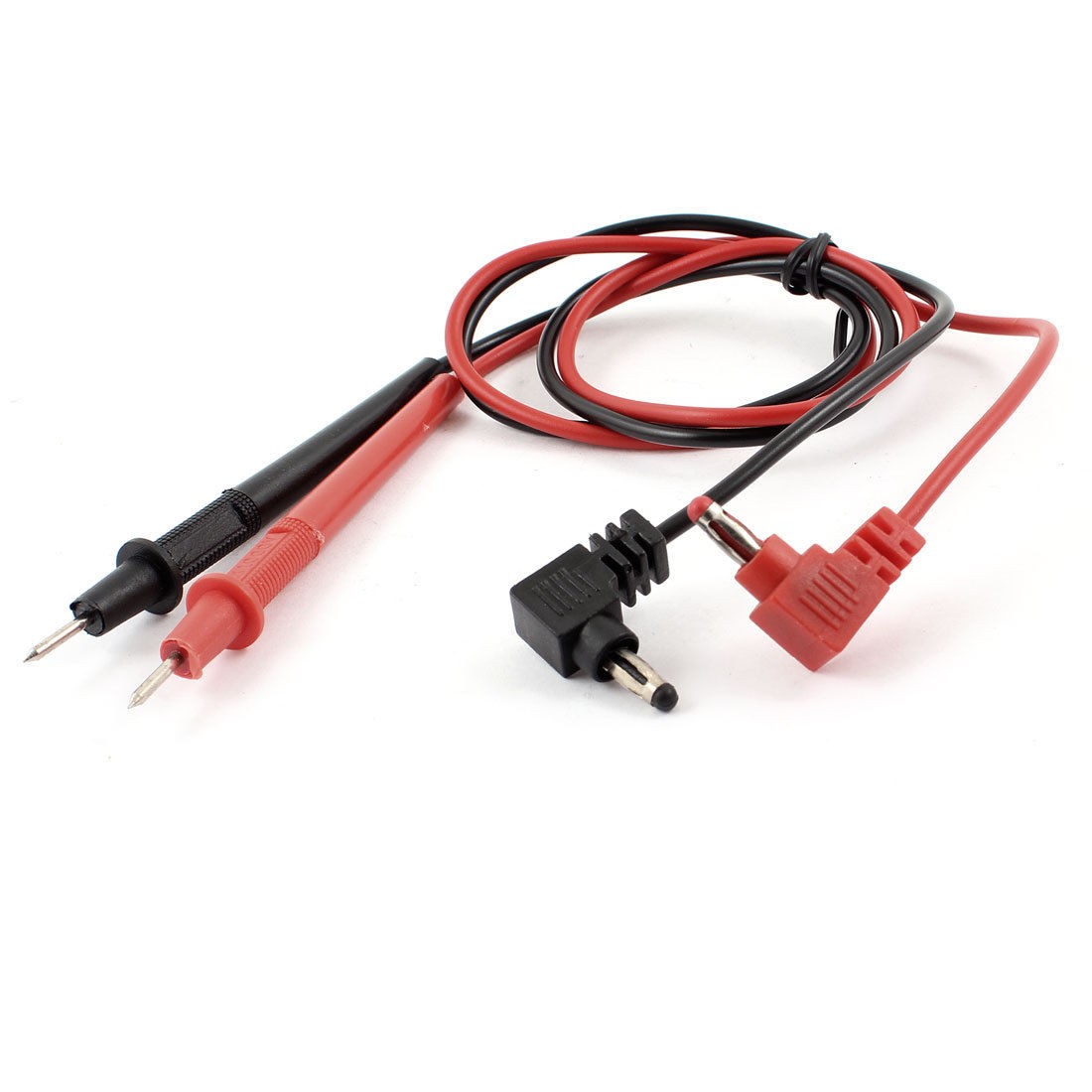 Pair Digital Multimeter 1000V Test Lead Cable Probe Red Black 66cm