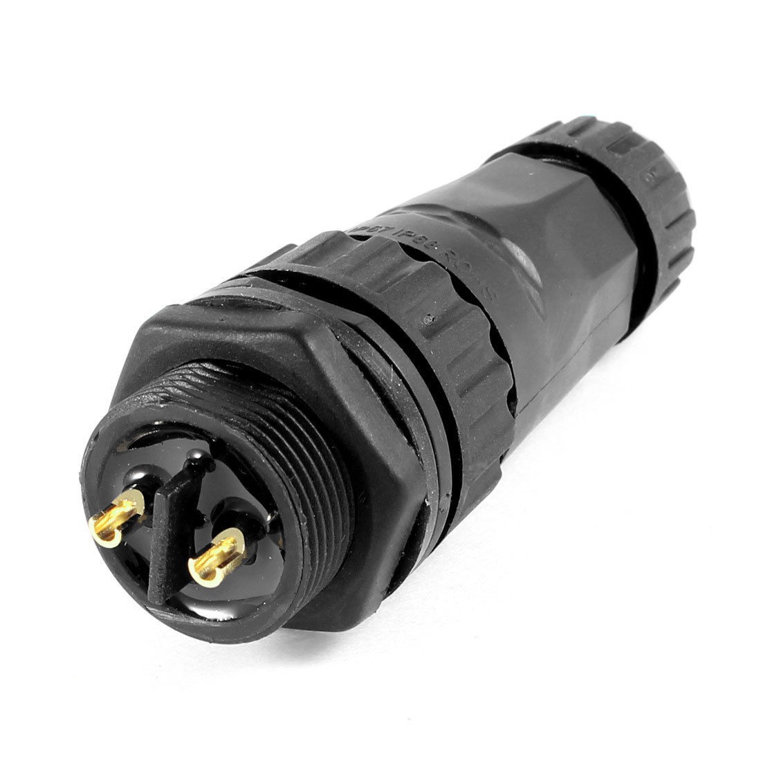 M22-2 2 Pins Panel Mount Waterproof Connector Connect Adpater IP67 IP68