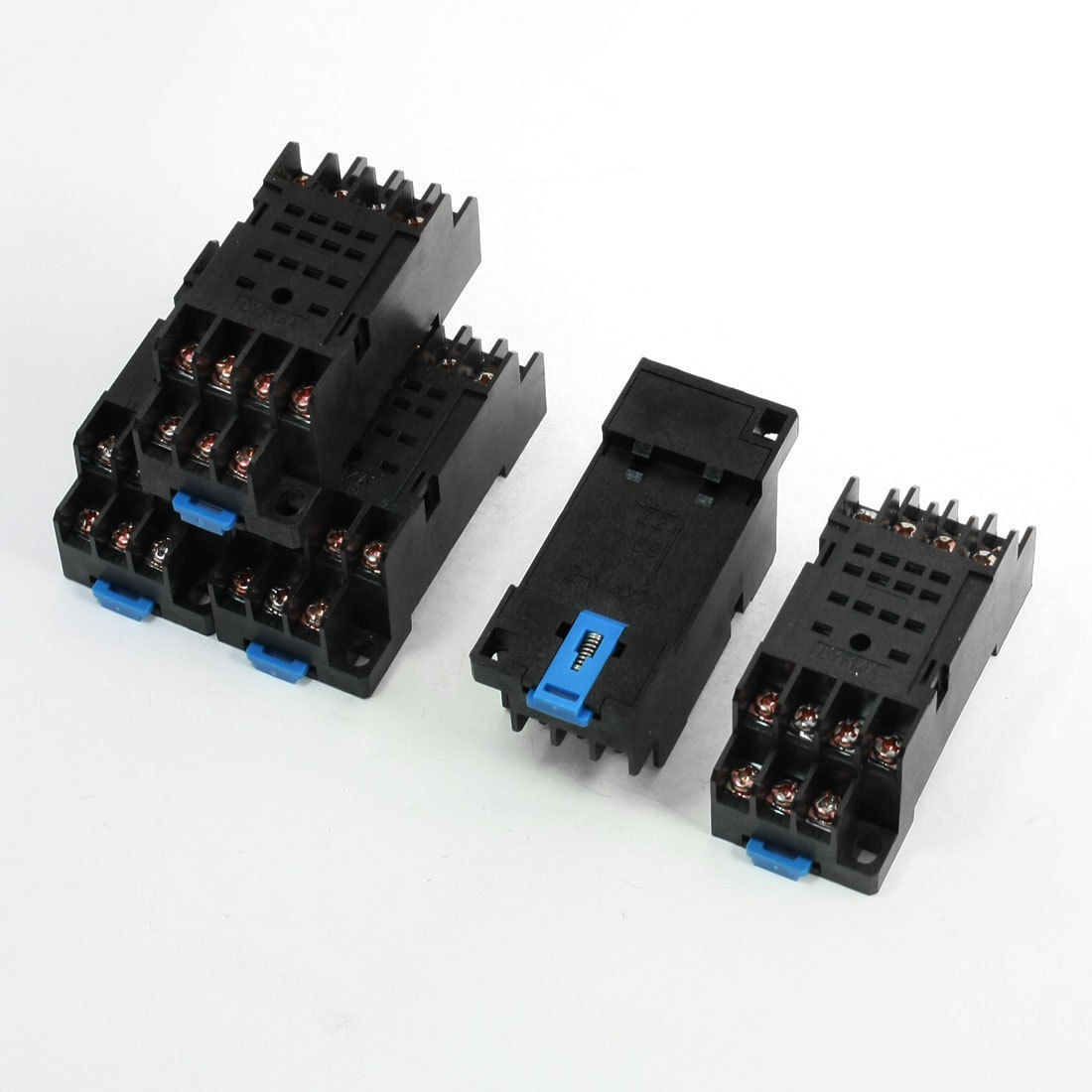 5 Pieces DYF14A 14-Pin Screw Terminals Relay Socket Base for General MY4-J