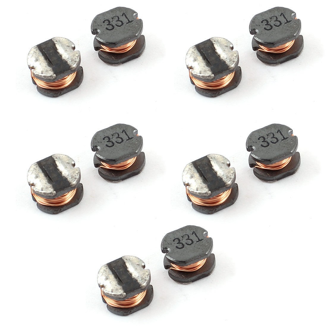 10PCS Surface Mount SMD Power Inductors 0.4A CD75 330uH 7.8mmx7mmx5mm