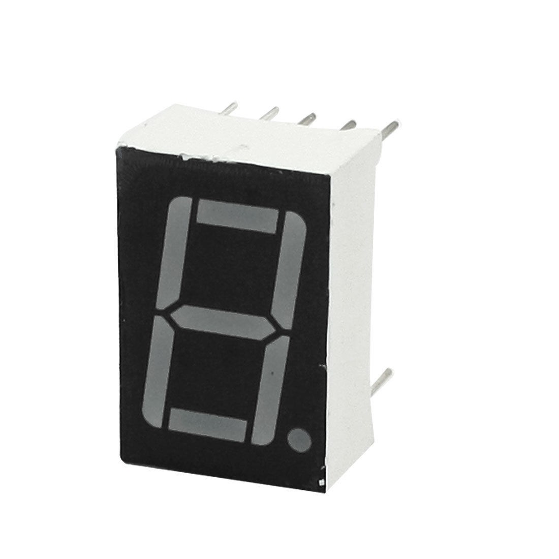 10Pins Single Digit Numeric Digital Red LED Display Common Cathode
