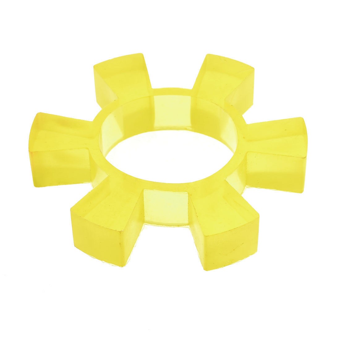 Yellow Polyurethane PU 12cm Dia Coupling Buffer Coupler Damper