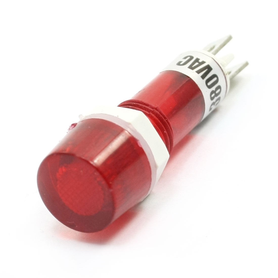 AC 380V Neon Bulb Type Red Light Indicator Lamp Soldering