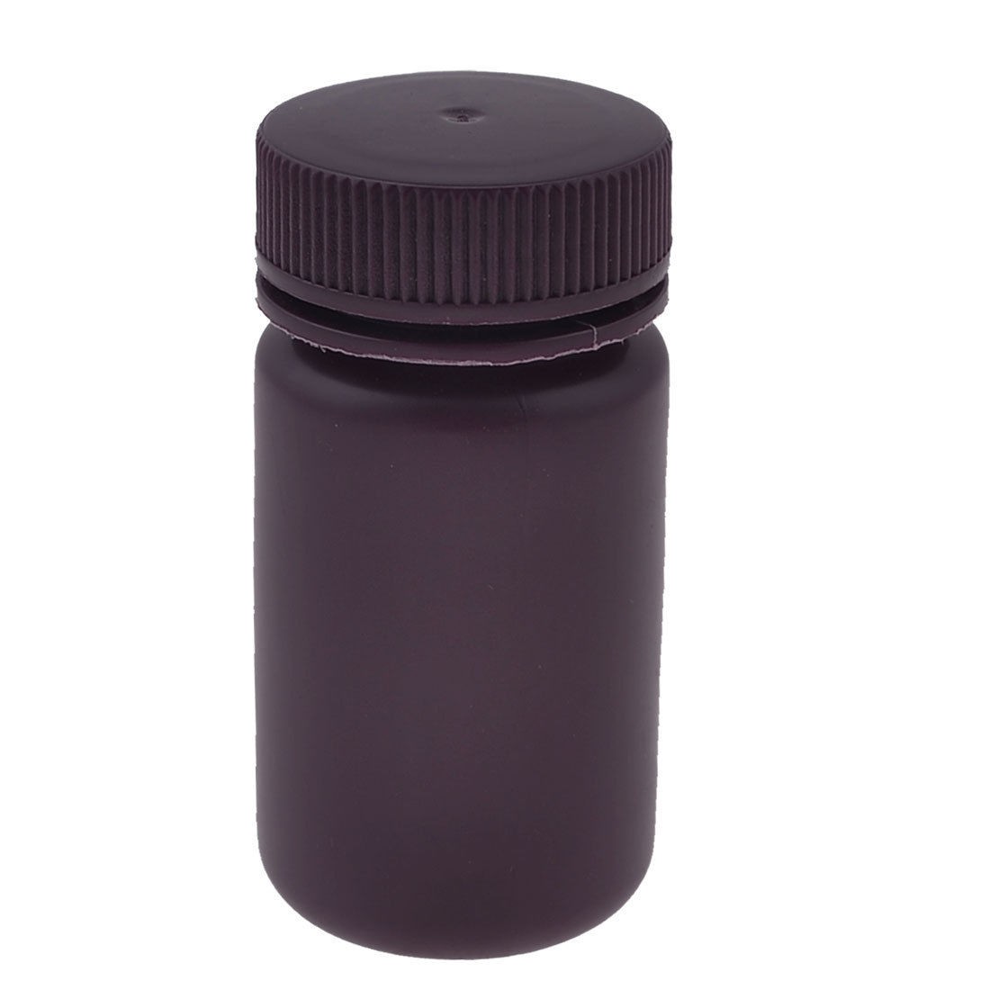 125ml Brown Plastic Cylinder Shaped Chemical Reagent Bottle