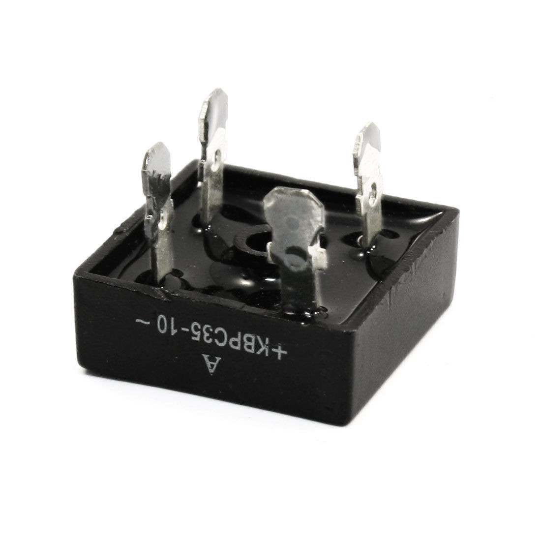 1000V 35A Single Phase Diode Bridge Rectifier KBPC35-10 Black for PCB