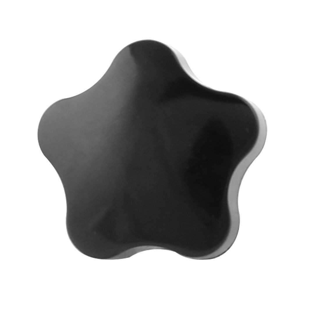 8mm Dia Female Thread Plastic 50mm Dia Star Head Clamping Knob Grip