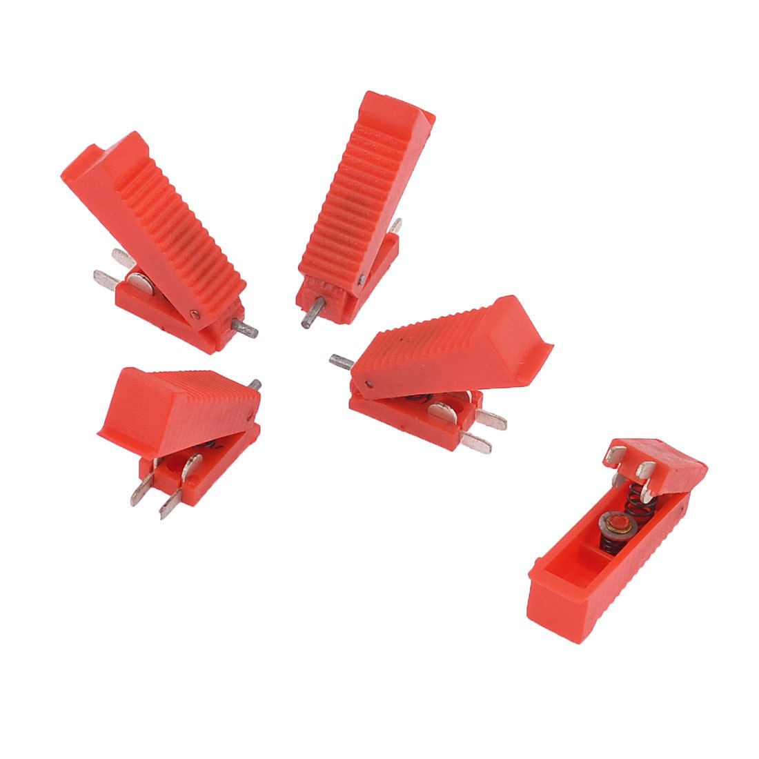 5pcs Red Shell 2 Pins CO2 Welding Gun Cutter Torch Switch