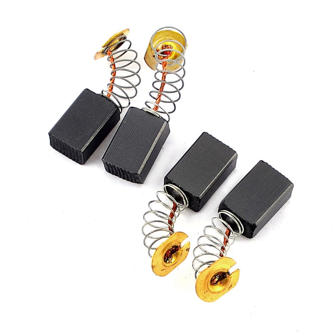 17/32" x 11/32" x 15/64" Replacement Electric Carbon Brushs 4 Pcs