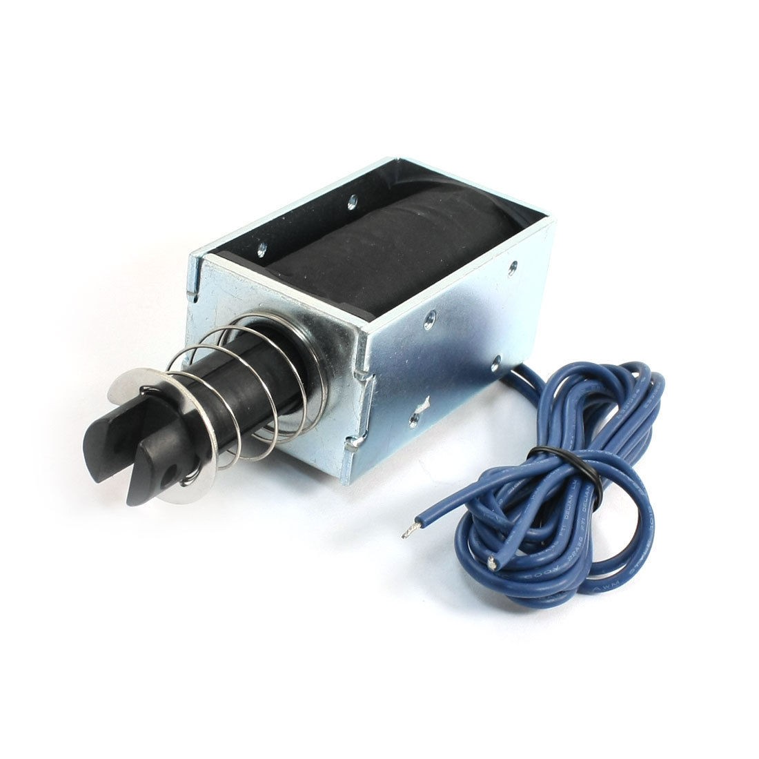 9Kg 19.8lb Spring Plunger Magnet Electromagnet Solenoid DC 24V 1.8W