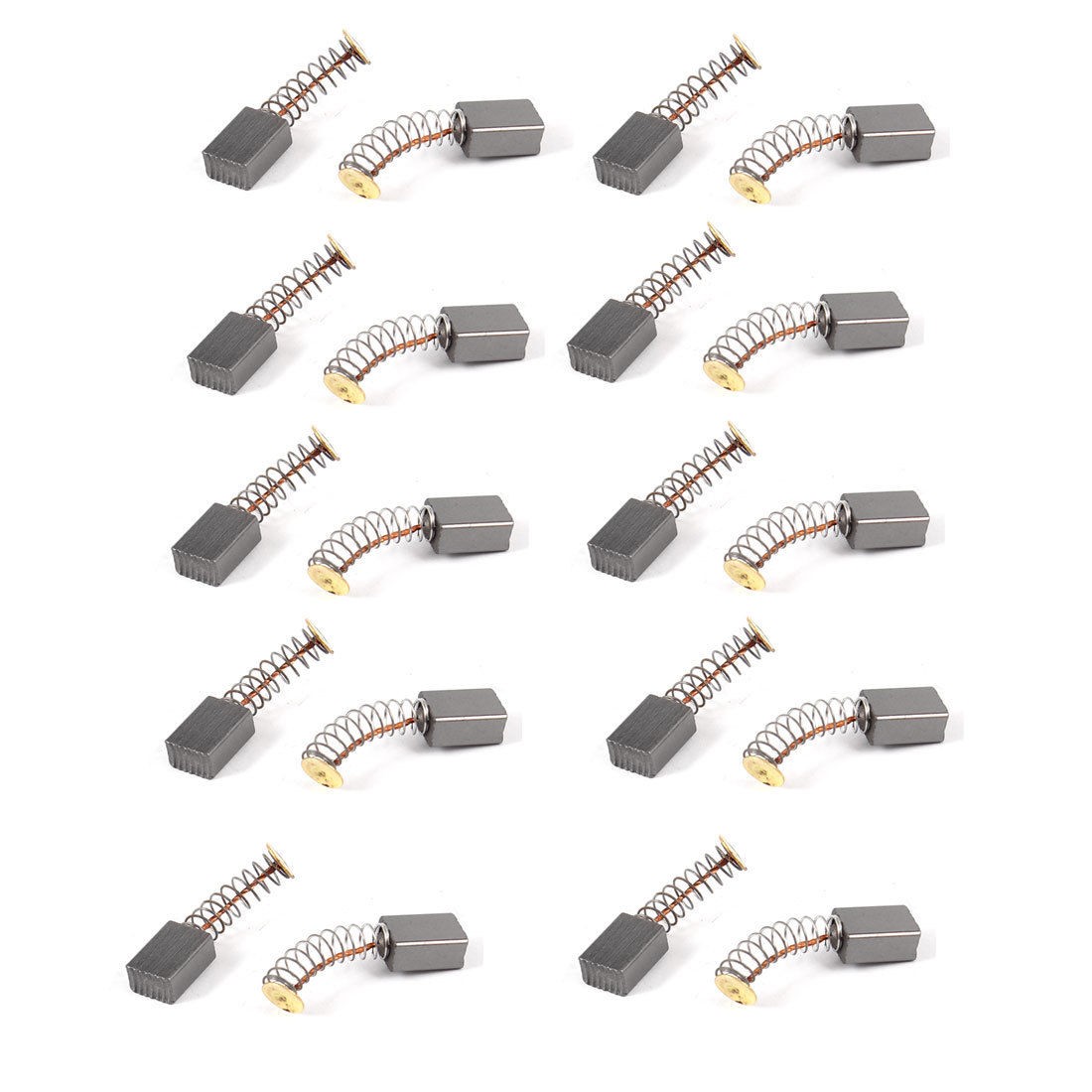 7/16" x 5/16" x 3/16" Motor Carbon Brushes Replacement 20 Pcs