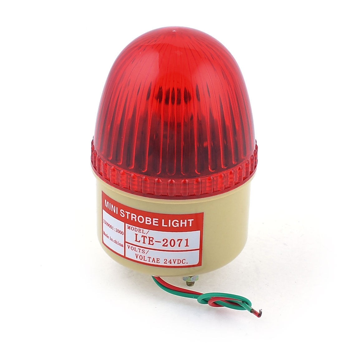 DC 24V Signal Tower Strobe Red Incandescent Industrial Warning Light