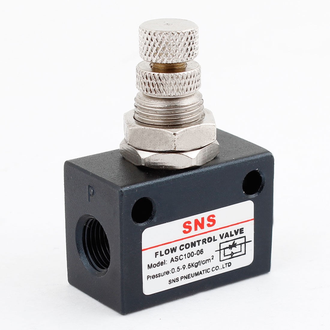 ASC100 06 1 8"PT Female Thread Pneumatic Speed Controller Flow Control Valve