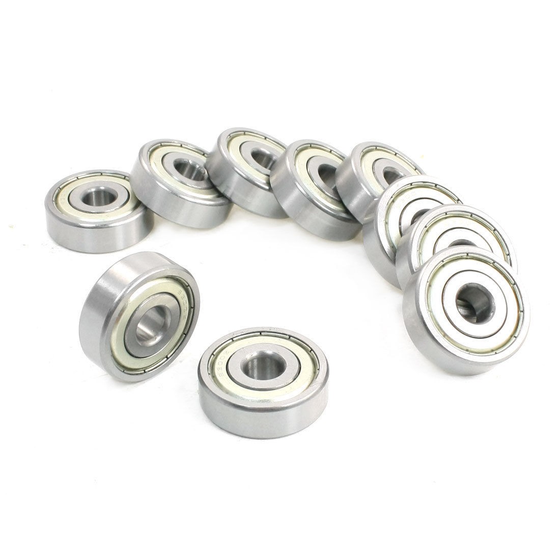 10Pcs 6300Z Single Row Sealed Deep Groove Ball Bearings 10 x 35 x 11mm