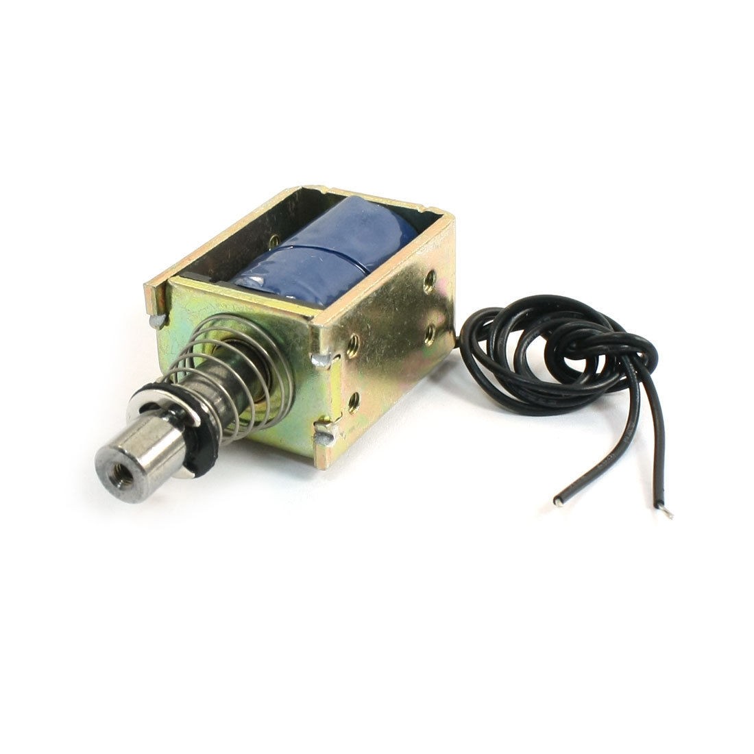 DC 12V 2mm 415g Open Frame Push Pull Type Magnet Electromagnet Solenoid