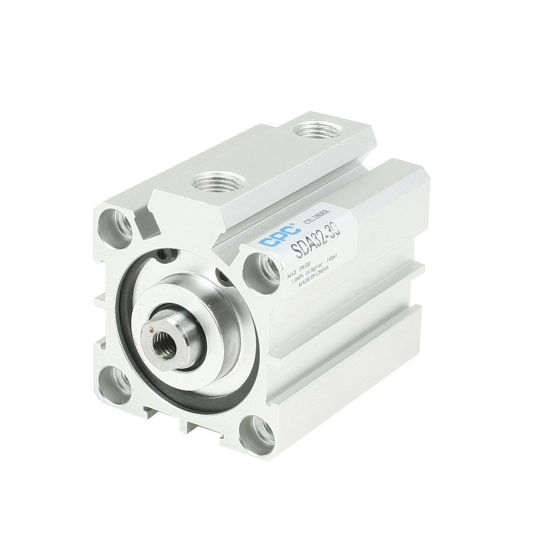 32mm Bore 30mm Stroke Single Rod Pneumatic Air Thin Cylinder