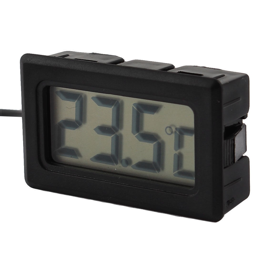 Plastic Shell -50 to 70 Celsius LCD Display Digital Thermometer