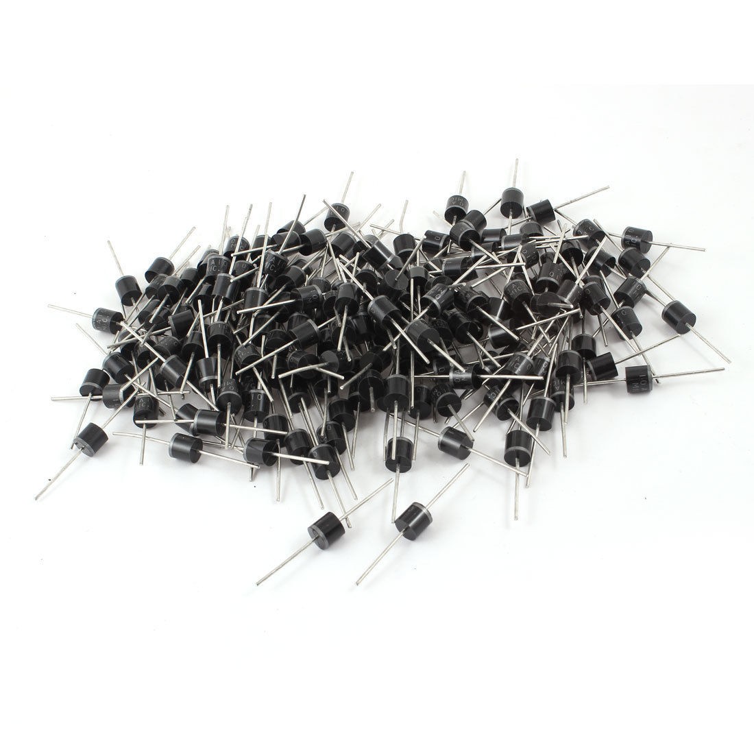 200 Pcs 10A10 1000V 10A Polarized Rectifying Axial Rectifier Diodes