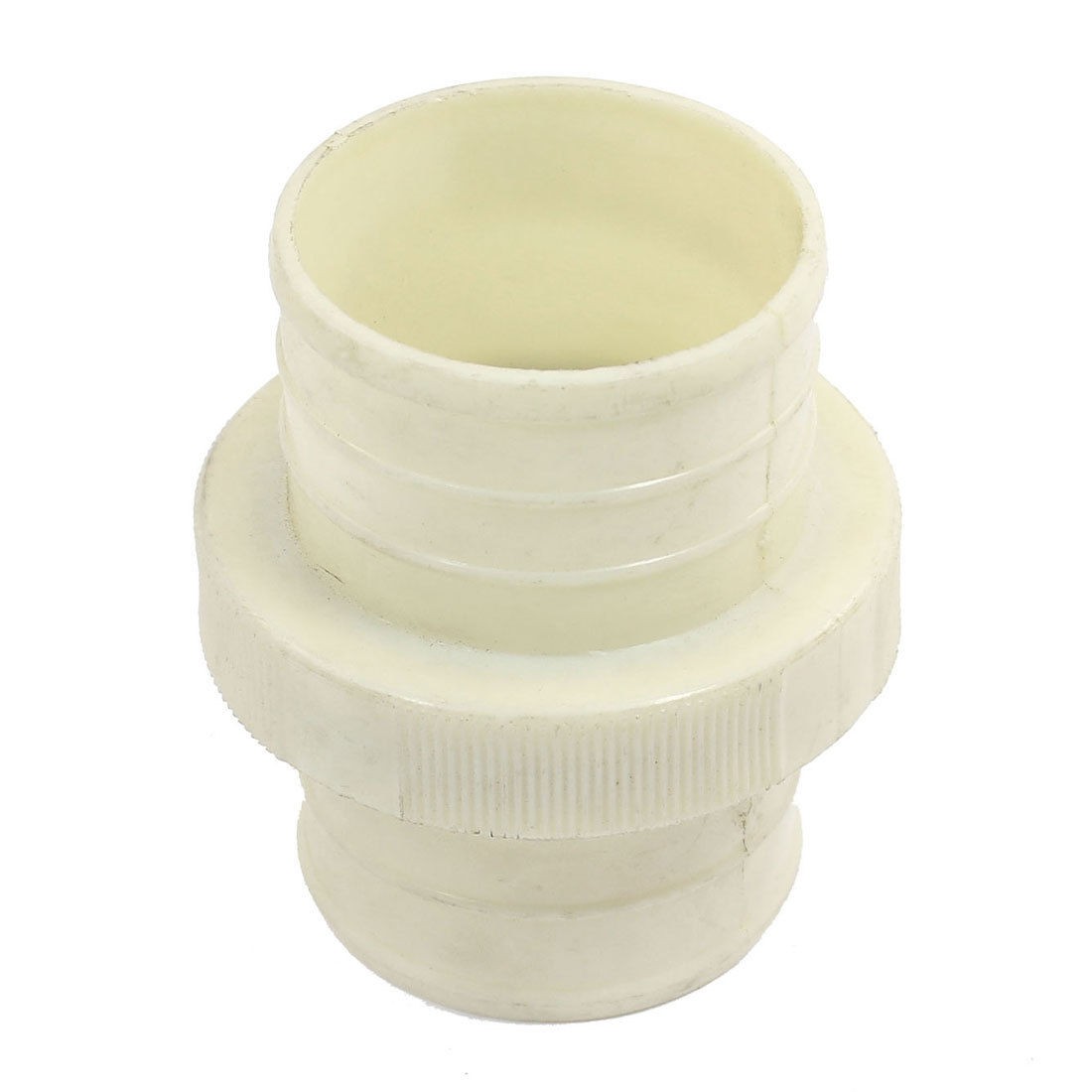 3" Outside Dia Beige Straight Water Hose Pipe Fitting Connector