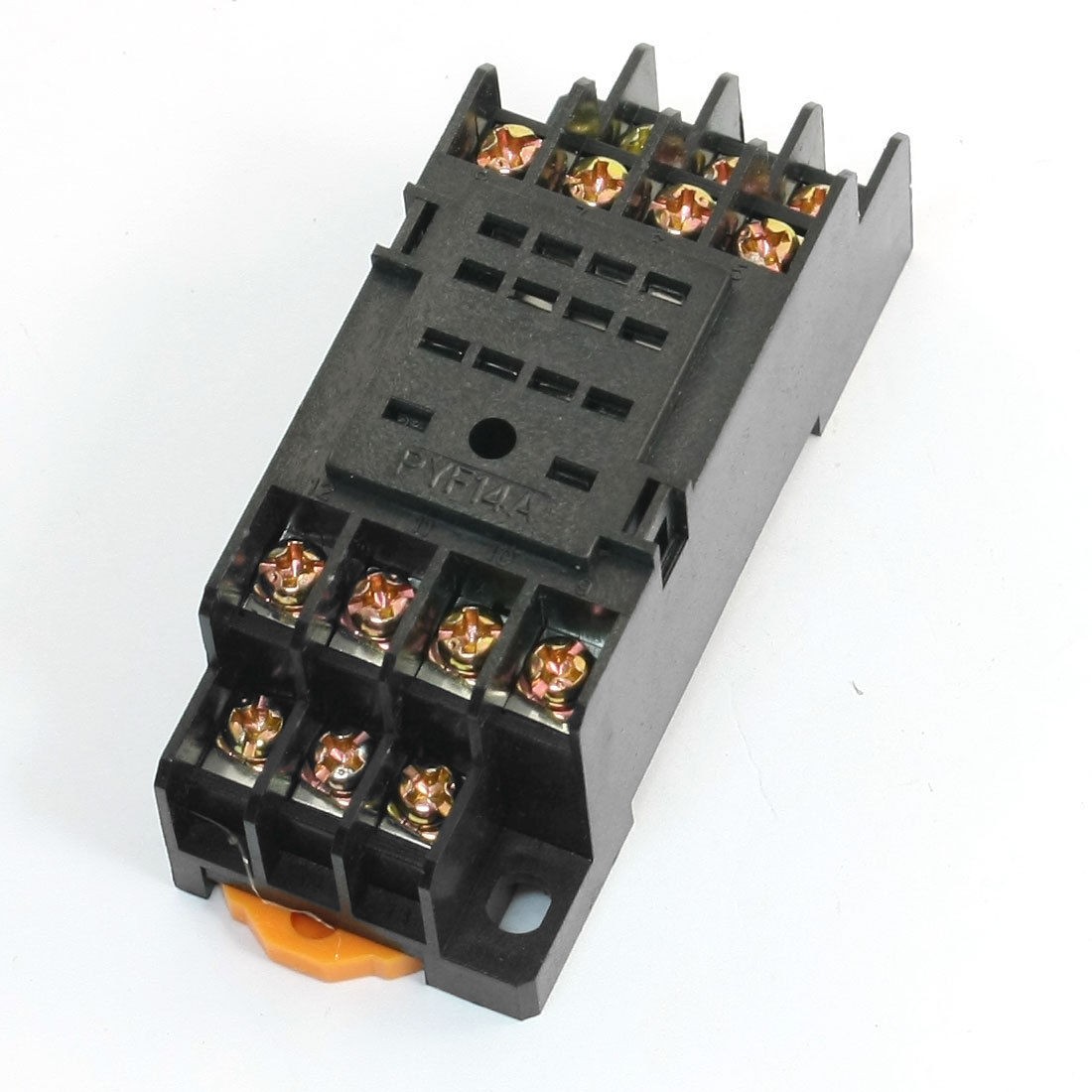 PYF14A 14 Pin DIN Rail Mount Power Relay Socket Base Holder for HH54P