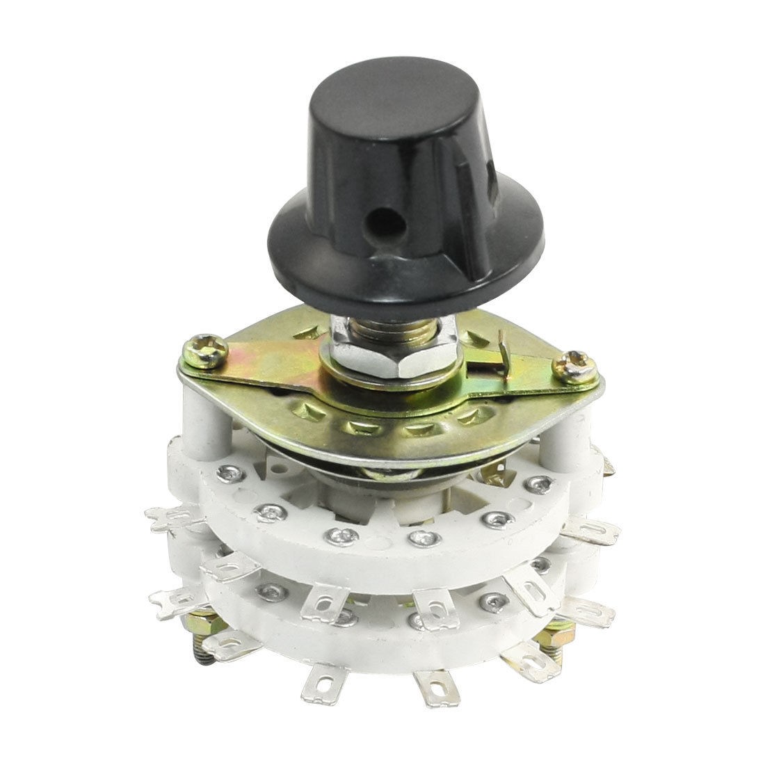 Plastic Handle 2P11T Rotary Switch Band Channel Selector 2 Pole 11 Throw