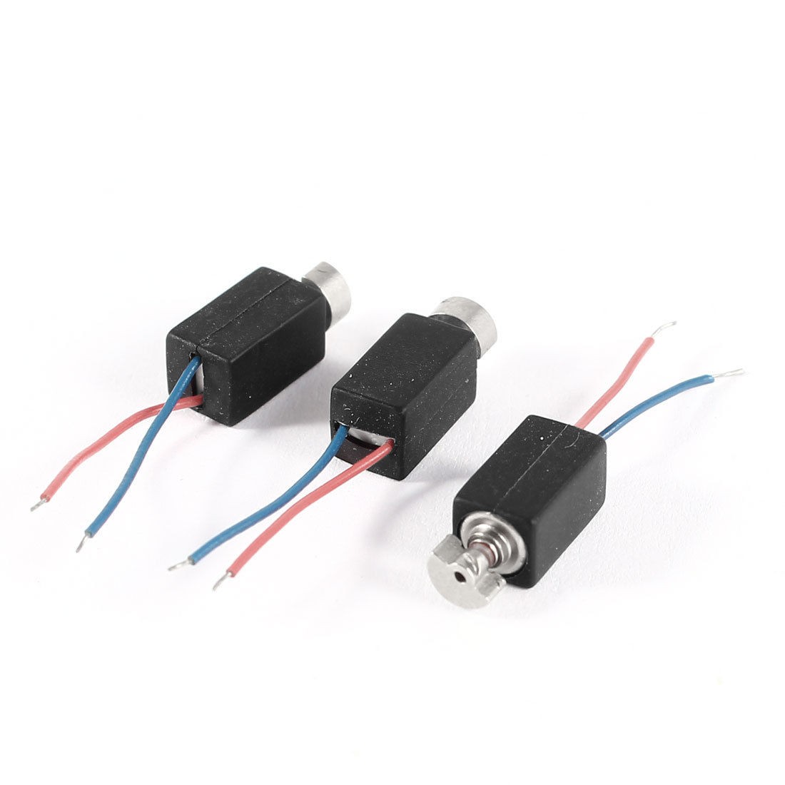 4.6mm x 4.8mm x 8.2mm 2 Wire Electric 2000RPM Speed Vibration Motor DC3V 3 Pcs