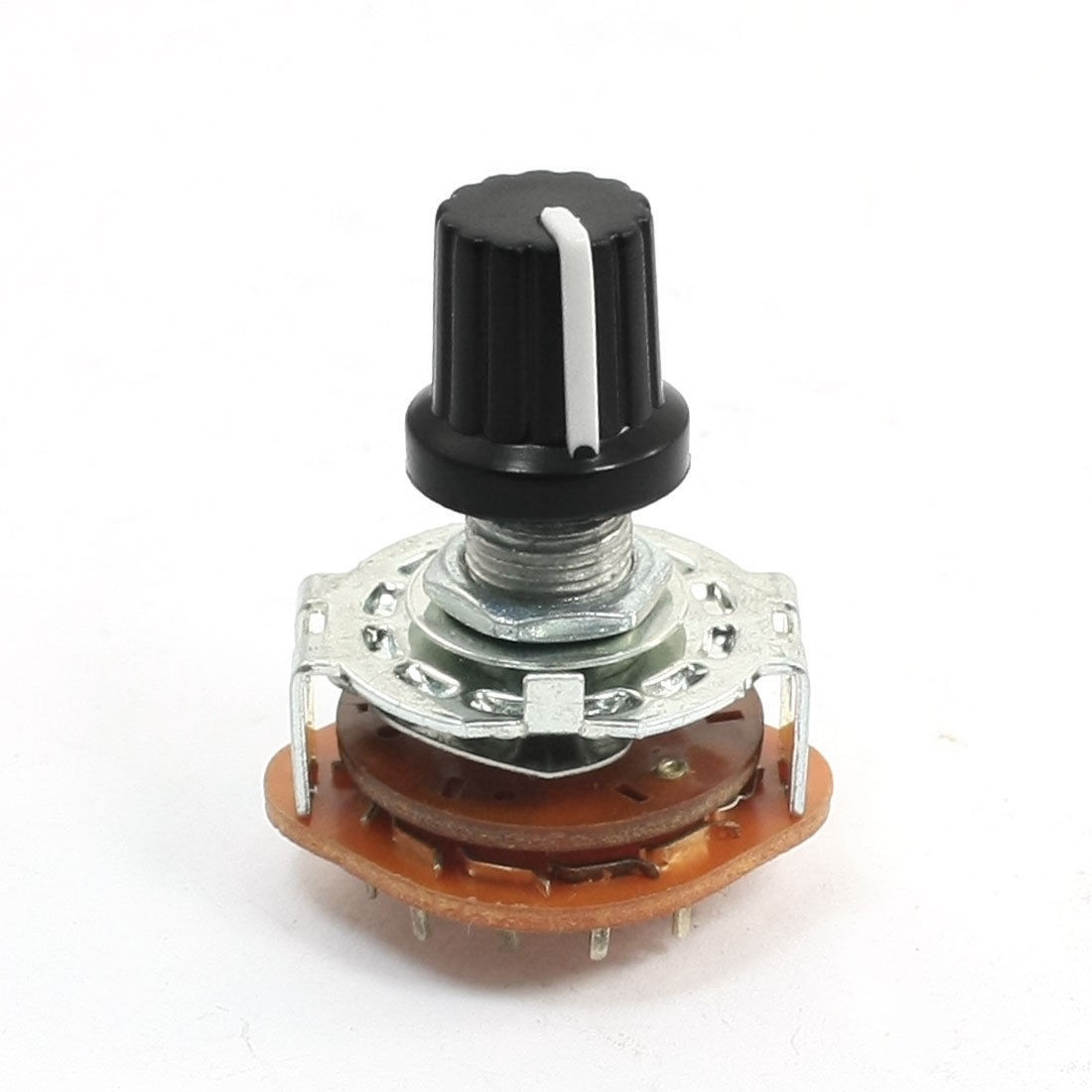 6mm Dia Shaft 2 Pole 6 Position Band Channel Selector Rotary Switch