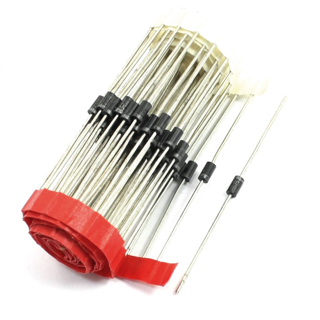 80 PCS UF4001 100V 1A Polarized Rectifier Diodes for Solar Panel