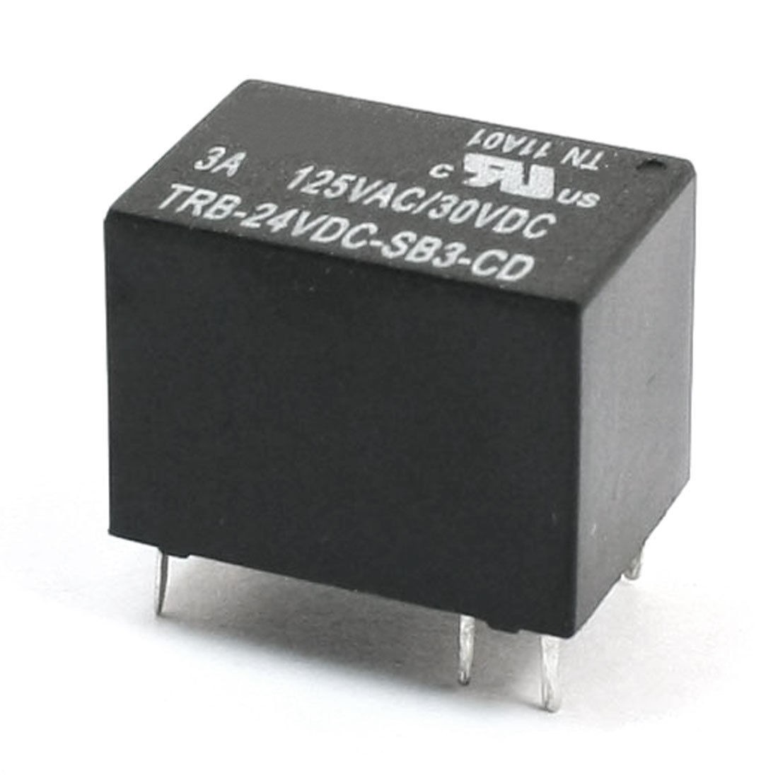 24VDC Coil 6 Pin Terminal SPDT PCB Board Welding Power Relay