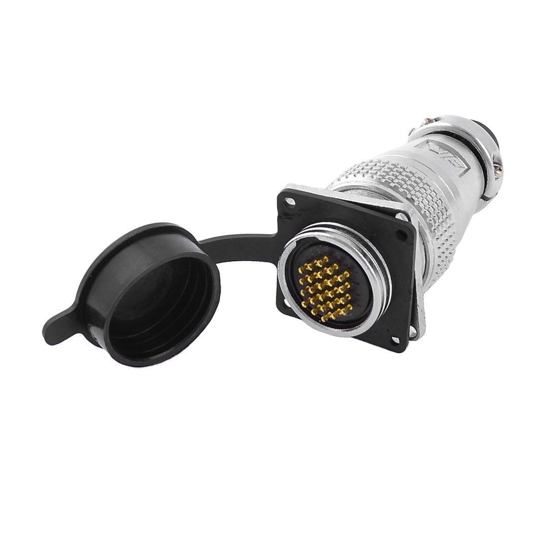 Y28-24 Waterproof 24Pin Aviation Connector Adapter Plug AC 400V 6A