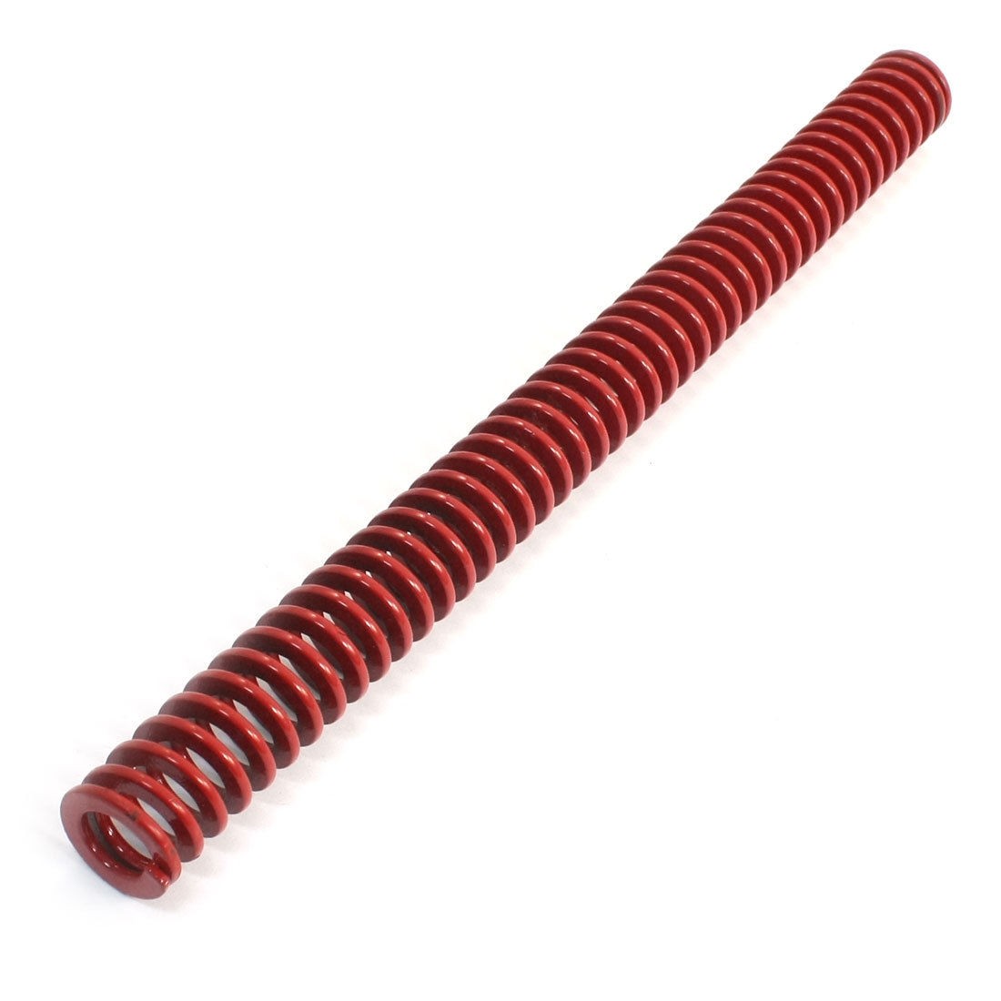 0.87" x 0.49" x 11.8" Red US Standard Flat Coil Compression Spring for Mould