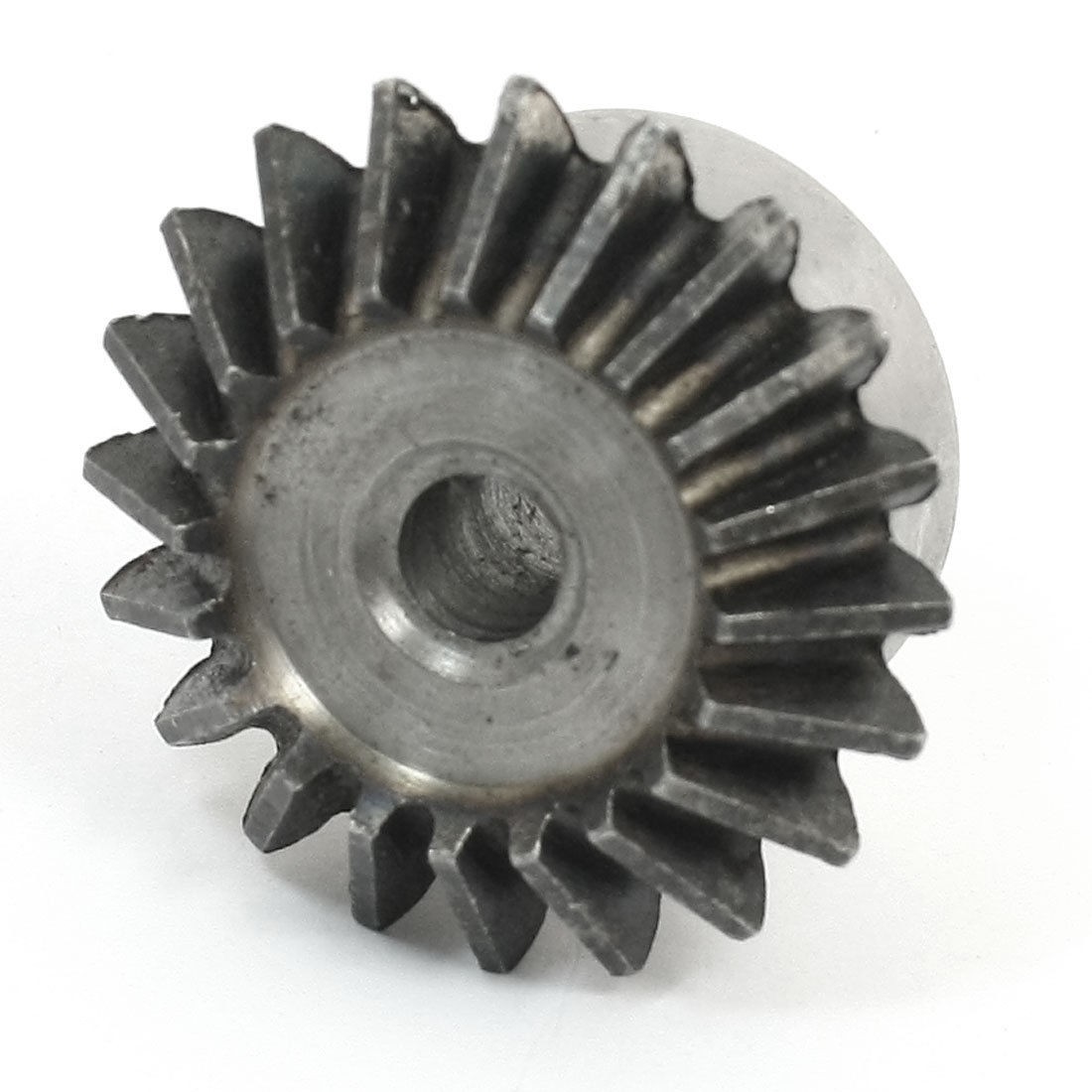 Stainless Steel 20T 20 Teeth M2 Spiral Bevel Tapered Gear 7.5x43x12mm