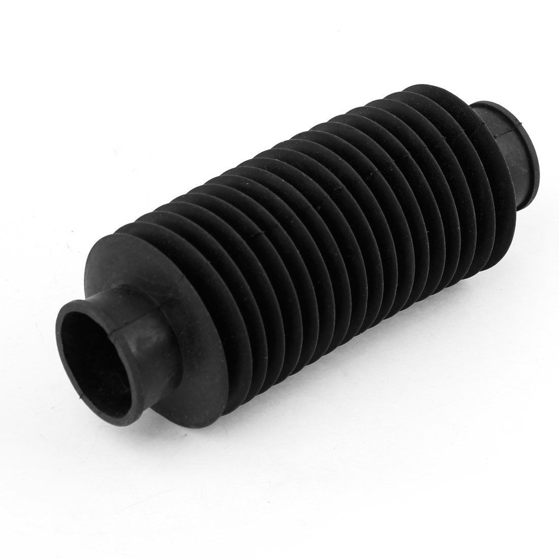 3cm x 30cm Rubber Round Flexible Tube Machine Tool Ball Screw Cover Black
