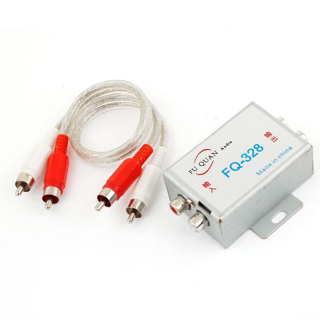 Auto Car Female Input to Output F/F RCA Noise Filter EQ-328 w Cable