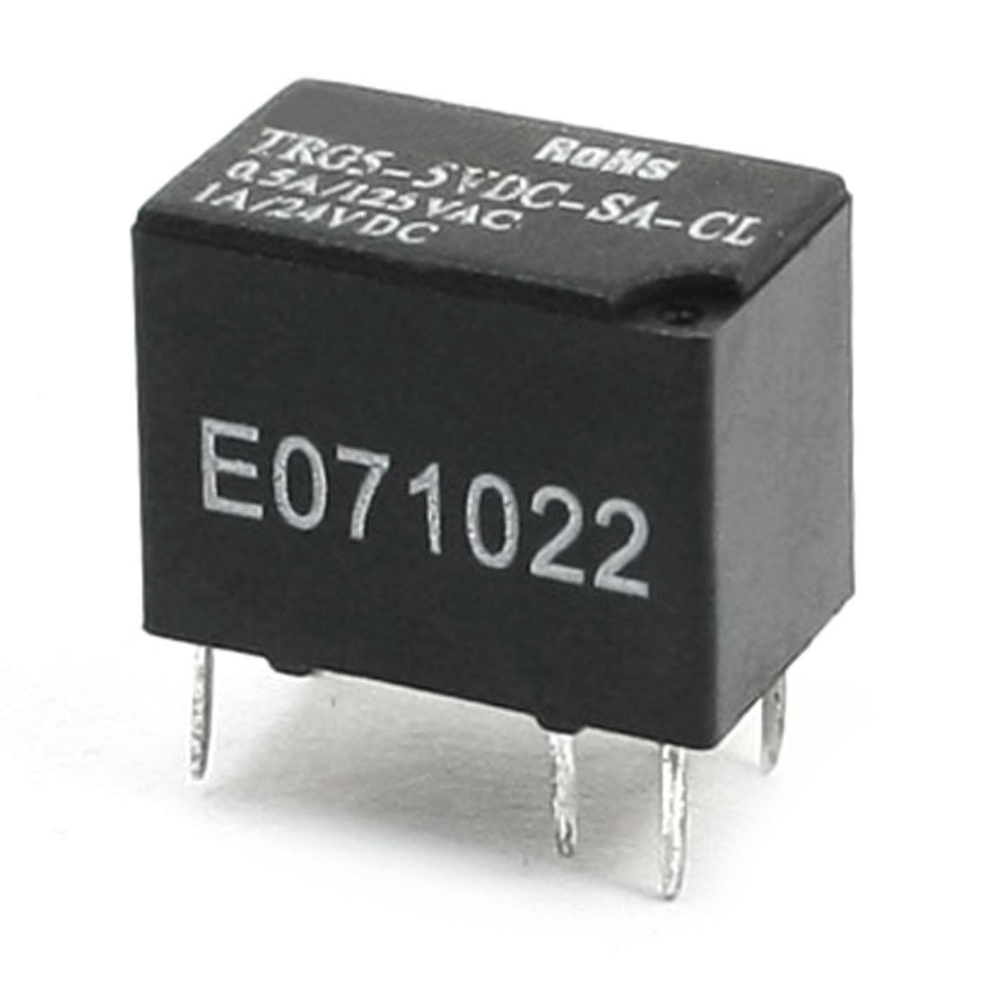 Black 5V DC SPDT PCB Board Motherboard Electronic Power Relay