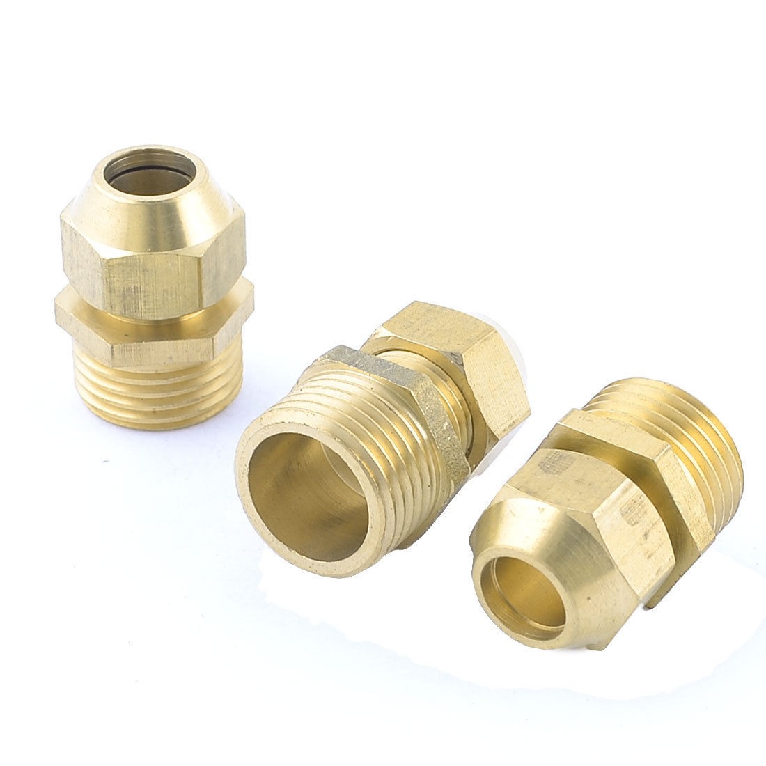 3pcs 1 2"PT Male Thread 2 5" Pipe Air Pneumatic Quick Coupler Connector