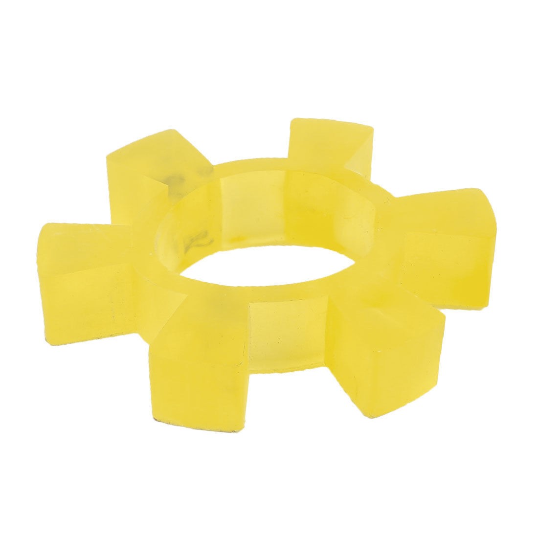 85mm x 16mm PU Coupling Shaft Center Spider Coupler Damper Yellow