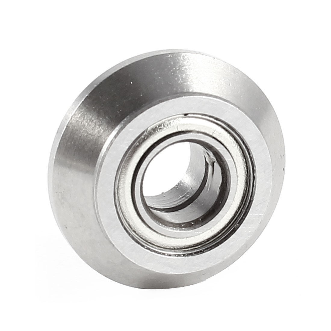6mm x 18mm x 8mm Metal Nonstandard 126ZZ Spherical Pulley Bearing