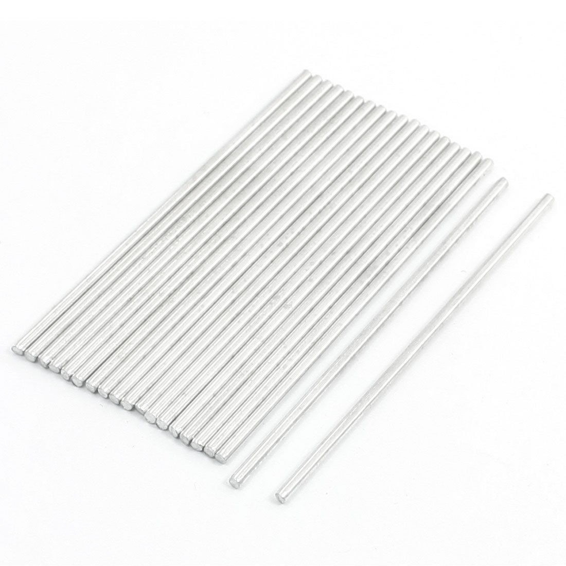 20Pcs Stainless Steel 75mmx2mm Transmission Round Rod for RC Airplane