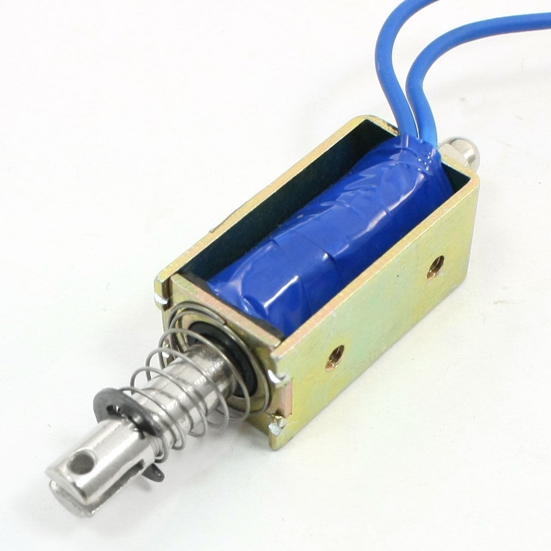 DC 12V 1A 10mm Stroke 600g Push Pull Type Open Frame Solenoid Electromagnet